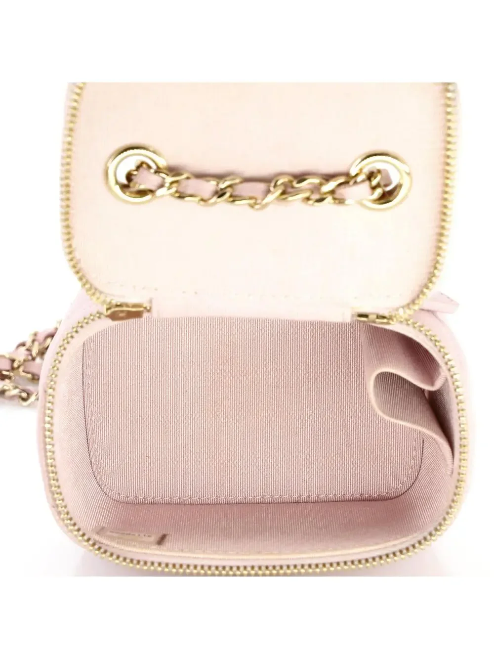 Chanel Classic Vanity Case With Chain #254433C35B